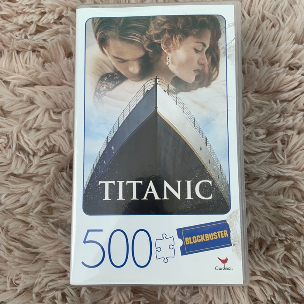 500 piece Titanic movie puzzle!